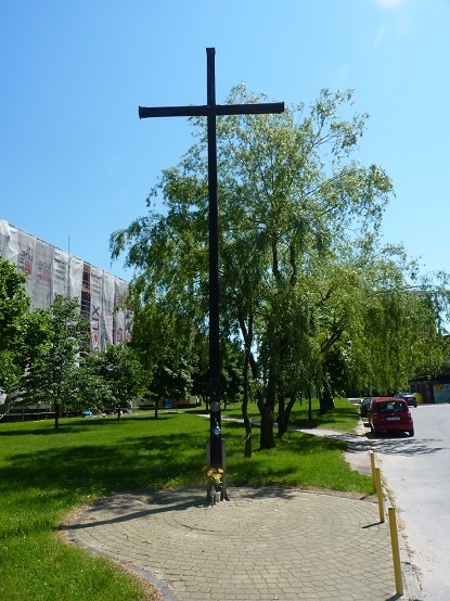 Krzyż przy zbiegu ulic Glinianej i Kopalnianej